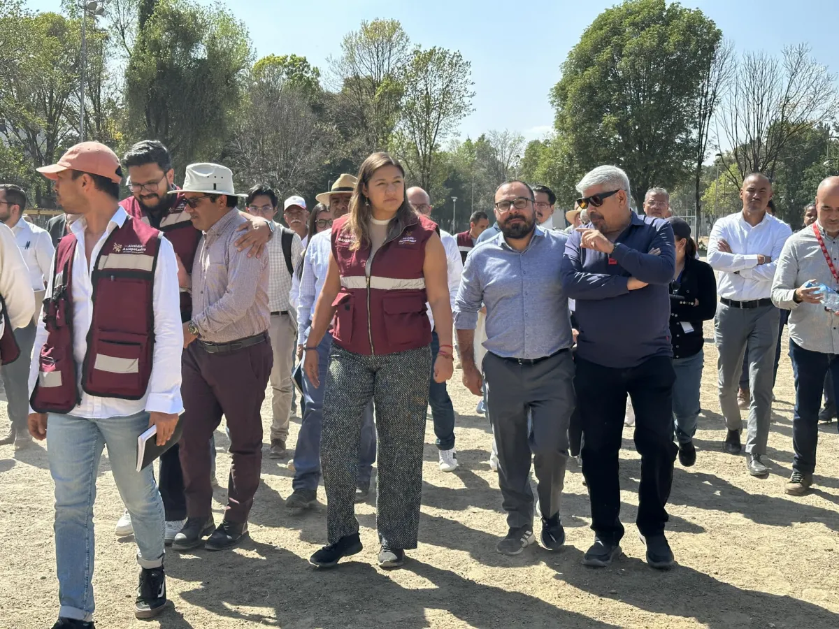 Recorrido en el Deportivo Ceylan para la primer UTOPIA en Azcapotzalco