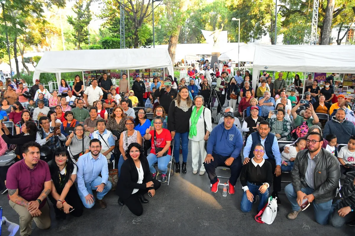 Inauguración de la Feria del Libro en Azcapotzalco